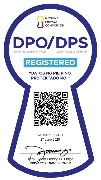 DPO/DPS Registration Seal